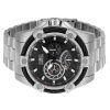Invicta Bolt Retrograde GMT Stainless Steel Black Dial Quartz 46863 100M Men's Watch