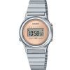 Casio Vintage Digital Stainless Steel Rose Gold Dial Quartz LA700WE-4A Women's Watch