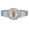 Casio Vintage Digital Stainless Steel Rose Gold Dial Quartz LA700WE-4A Women's Watch