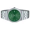 Casio Standard Analog Stainless Steel Green Dial Quartz MTP-B145D-3AV Unisex Watch