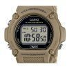 Casio Standard Brown Digital Cloth Strap Quartz W-219HB-5AV Men's Watch