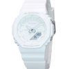 Casio G-Shock Analog Digital Resin Strap White Dial Quartz GMA-P2100-7A 200M Womens Watch