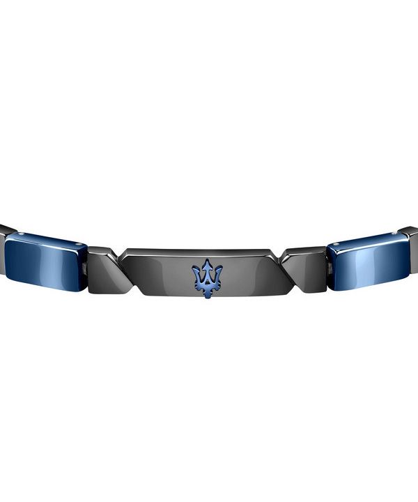 Maserati Jewels Stainless Steel And Ceramic Bracelet JM221ATZ01 For Men