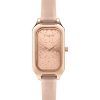 Oui & Me Finette Rose Gold Sunray Dial Leather Strap Quartz ME010162 Women's Watch