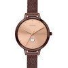 Oui & Me Petite Amourette Rose Gold Sunray Dial Stainless Steel Quartz ME010221 Women's Watch