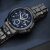 Maserati Successo Limited Edition Chronograph Stainless Steel Blue Dial Solar R8873645006 Men's Watch