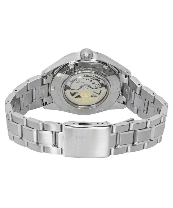 Orient Star Contemporary Limited Edition Open Heart Blue Dial Automatic RE-AV0122L00B 100M Men's Watch With Extra Strap