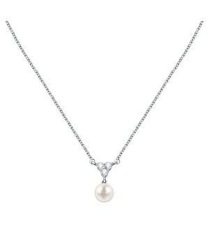 Morellato Perla 925% Silver Necklace SAER50 For Women
