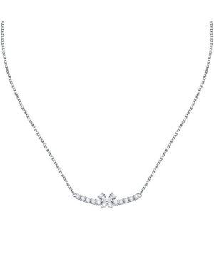 Morellato Scintille Brass And Ninfea Plating Necklace SAQF06 For Women