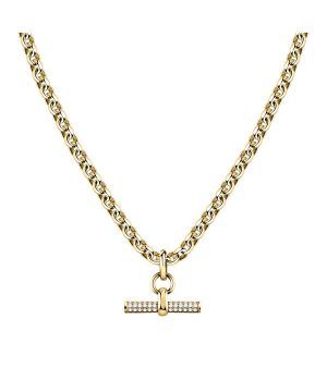 Morellato Abbraccio Gold Tone Stainless Steel Necklace SAUC02 For Women