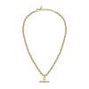 Morellato Abbraccio Gold Tone Stainless Steel Necklace SAUC02 For Women