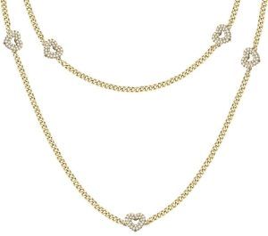 Morellato Incontri Gold Tone Stainless Steel SAUQ03 Women's Necklace