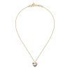 Morellato Colori Gold Tone Stainless Steel Necklace SAVY06 For Women