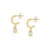 Morellato Colori Gold Tone Stainless Steel Earrings SAVY07 For Women
