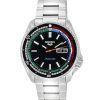 Seiko 5 Sports SKX Style The New Regatta Timer Special Edition Black Dial Automatic SRPK13K1 100M Mens Watch