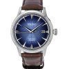 Seiko Presage Cocktail Time Calf Leather Strap Blue Dial Automatic SRPK15J1 Mens Watch