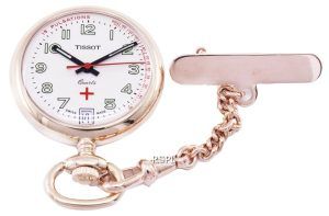 Tissot T-Pocket Pendants Petite Infirmiere T81.7.223.92 T81722392 Quartz Pocket Watch