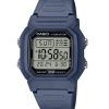 Casio Digital Resin Strap Light Blue Quartz W-800H-2AV 100M Mens Watch