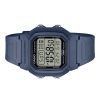Casio Digital Resin Strap Light Blue Quartz W-800H-2AV 100M Mens Watch