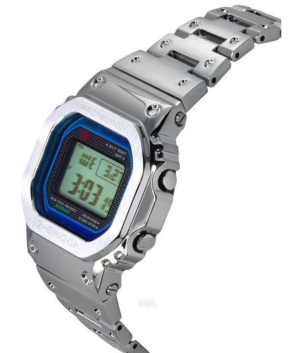 Casio G-Shock Full Metal Digital Smartphone Link Bluetooth Solar GMW-B5000PC-1 200M Men's Watch