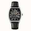 Ingersoll The California Leather Strap Skeleton Black Dial Automatic I14202 Men's Watch