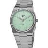 Tissot T-Classic PRX Stainless Steel Light Green Dial Quartz T137.410.11.091.01 100M Unisex Watch