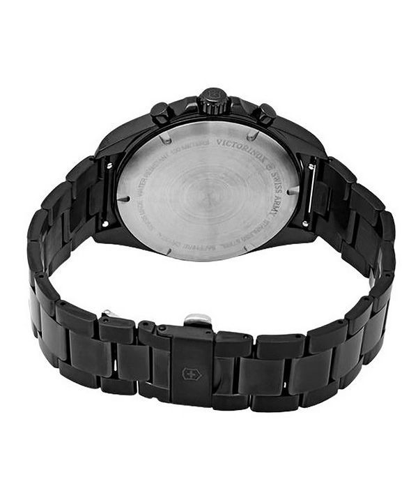 Victorinox Swiss Army FieldForce Sport Chronograph Stainless Steel Black Dial Quartz 241890 100M Men's Watch 3 Victorinox Swiss Army FieldForce Sport Chronograph Stainless Steel Black Dial Quartz 241890 100M Men's Watch