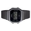 Casio Vintage Digital Stainless Steel Mesh Bracelet Quartz A168WEMB-1B Unisex Watch