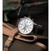 AVI-8 Hawker Hurricane Classic Chronograph Classic White Dial Quartz AV-4011-01 Men's Watch