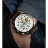 AVI-8 Hawker Hurricane Classic Chronograph Classic White Dial Quartz AV-4011-01 Men's Watch
