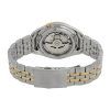 Seiko 5 Two Tone Stainless Steel White Dial 21 Jewels Automatic SNKL24K1 Men's Watch