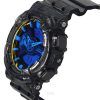 Casio G-Shock Analog Digital Transparent Black Resin Strap Multicolor Dial Quartz GA-110TLS-8A 200M Men's Watch