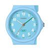 Casio Pop Analog Blue Bio Based Resin Strap Blue Dial Quartz LQ-24B-2B Women's Watch