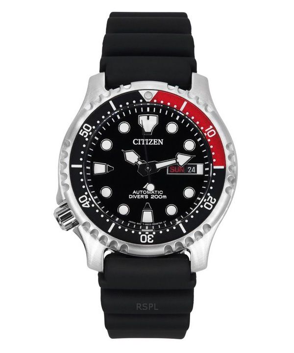 Citizen Promaster Marine Rubber Strap Black Dial Automatic Diver's NY0085-19E 200M Men's Watch 1 Citizen Promaster Marine Rubber Strap Black Dial Automatic Diver's NY0085-19E 200M Men's Watch