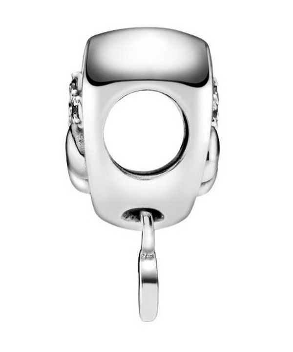 Pandora Sparkling Paw Print And Heart Charm With Clear Cubic Zirconia 798873C01 For Women