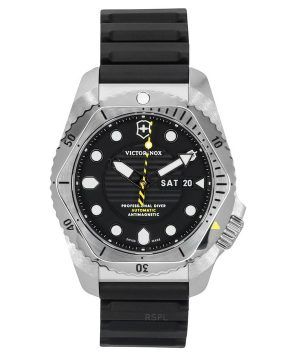 Victorinox Swiss Army Dive Pro Rubber Strap Black Dial Automatic Diver s 241994 300M Men s Watch Citywatches .za