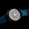 AVI-8 Hawker Harrier HUD Leather Strap Gradient Blue Dial Automatic AV-4117-01 Men's Watch
