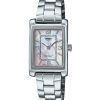 Casio Standard Analog Stainless Steel Mother Of Pearl Dial Quartz LTP-1234DS-4A Women's Watch