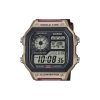 Casio Standard Digital World Time Leather Strap Quartz AE-1200WHL-5AV 100M Men's Watch