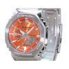 Casio G-Shock G-Steel Analog Digital Orange Dial Quartz GM-2110D-4A 200M Men's Watch