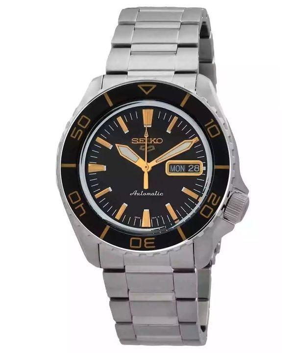 Seiko 5 Sports SKX Series Stainless Steel Black Sunray Dial Automatic SRPK99K1 100M Men's watch 1 Seiko 5 Sports SKX Series Stainless Steel Black Sunray Dial Automatic SRPK99K1 100M Men's watch