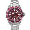 Seiko Prospex Sea Samurai Shog-urai Stainless Steel Red Dial Automatic Diver's SRPL11K1 200M Men's Watch