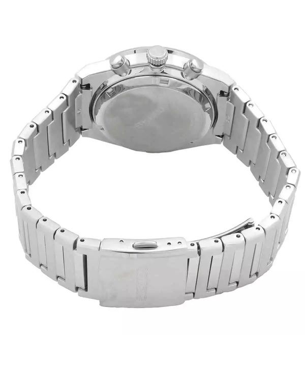Seiko Discover More Classic Chronograph Stainless Steel White Dial Quartz SSB451P1 100M Men's Watch 3 Seiko Discover More Classic Chronograph Stainless Steel White Dial Quartz SSB451P1 100M Men's Watch