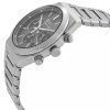 Seiko Discover More Classic Chronograph Stainless Steel Grey Dial Quartz SSB455P1 100M Men's Watch