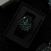 AVI-8 Hawker Typhoon Baldwin Automatic Leather Strap Cool Black Dial AV-4119-01 Men's Watch