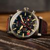 AVI-8 Dambuster Operation Catechism 80th Dual Time Chronograph Limited Edition Quartz AV-4124-01 Men's Watch