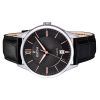 Festina Classics Leather Strap Black Dial Quartz F20426-6 Men's Watch