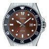 Casio Standard Analog Stainless Steel Brown Dial Quartz MDV-107D-5AV 200M Men's Watch