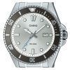 Casio Standard Analog Stainless Steel Silver Dial Quartz MDV-107D-7AV 200M Men's Watch
