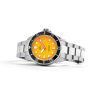 Ratio FreeDiver Sapphire Stainless Steel Yellow Dial Quartz RTF034 200M Men's Watch